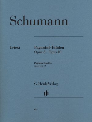 Schumann Paganini-Etuden op.3;op.10