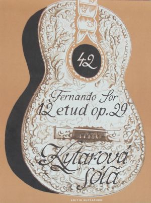 Fernando Sor 12 Studies op.29