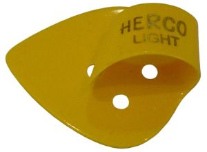 Herco® Flat/Thumbpicks - yellow light