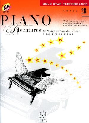 Начална школа за пиано Level 2B – Gold Star Performance + CD диск